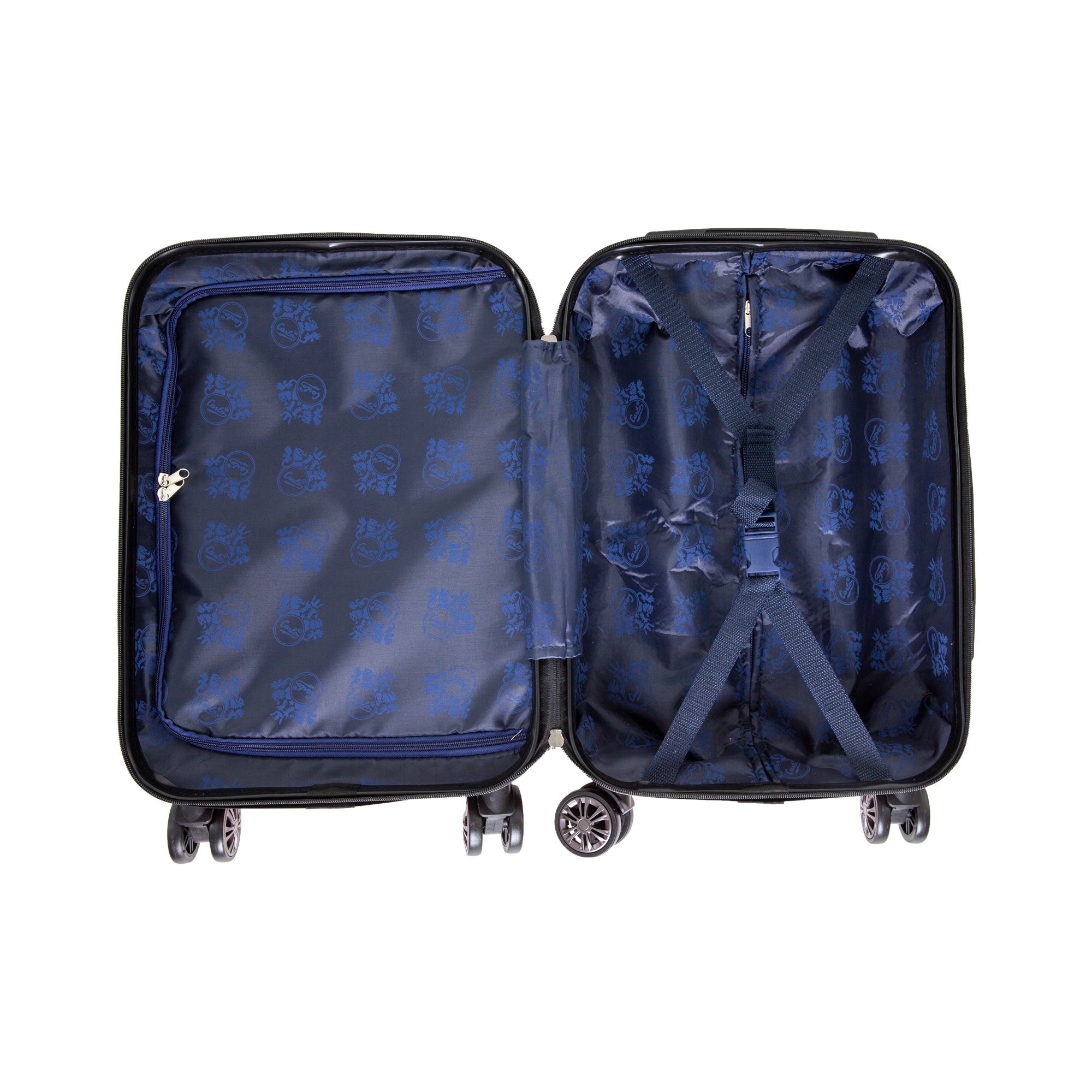 Red dynapac cabin trolley inside